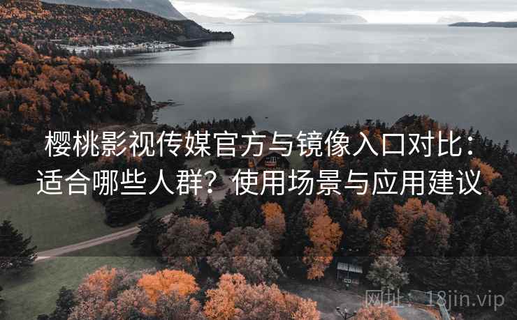 樱桃影视传媒官方与镜像入口对比：适合哪些人群？使用场景与应用建议